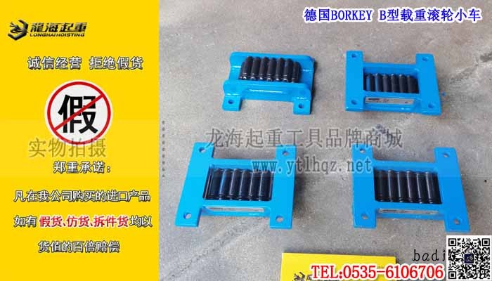 德国BORKEY B型载重滚轮小车单条大图