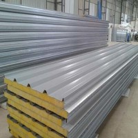 机制格音双面铁皮岩棉板泡沫板生产厂家