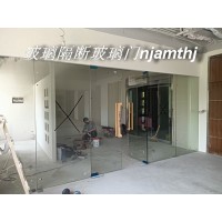 南京钢化玻璃门